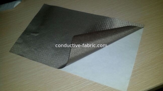 adhesive backed rfid shielding anti electromagnetic radiation nickel copper conductive fabric