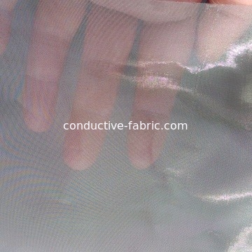 transparent emi/rf/emf shielding blocking nickel copper mesh fabric