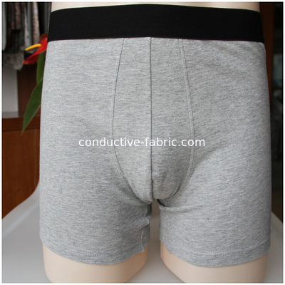 boxer and trunk use anti electromagnetic radiation antibacterial silver fiber fabric elastic