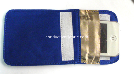 nickel copper anti radiation rfid shielding fabric for phone bag
