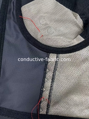 silver mesh fabric for women corselet emf shielding