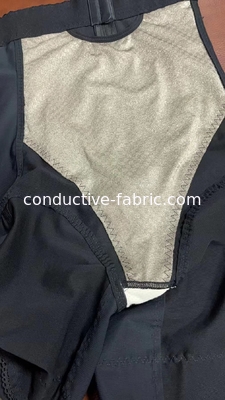 silver plaid knitted fabric for shapewear lining