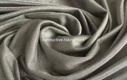 less emf fabric silver fiber antibaterial antiradiation fabric 100%silver