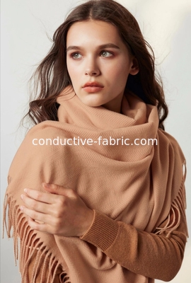 multiple use anti-emf scarf silver fiber fabric lining three colors to choose