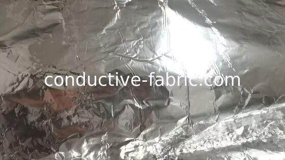RF-EMF-blockierendes, mit Aluminiumfolie laminiertes Schutzgewebematerial